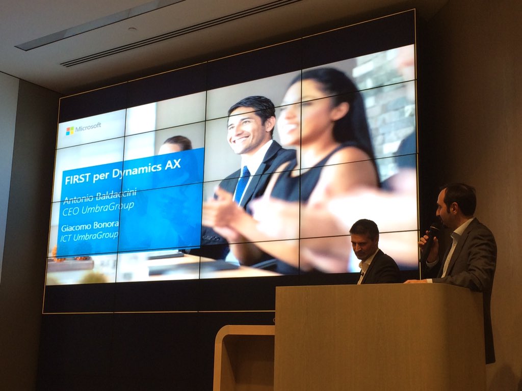 AUSED_DUGIT's tweet photo. Testimonianza di UMBRA GROUP, Technology Early Adopter AX Cloud. Antonio Baldaccini (CEO) Giacomo Bonora (PM). https://t.co/MB4OsPZ2iS