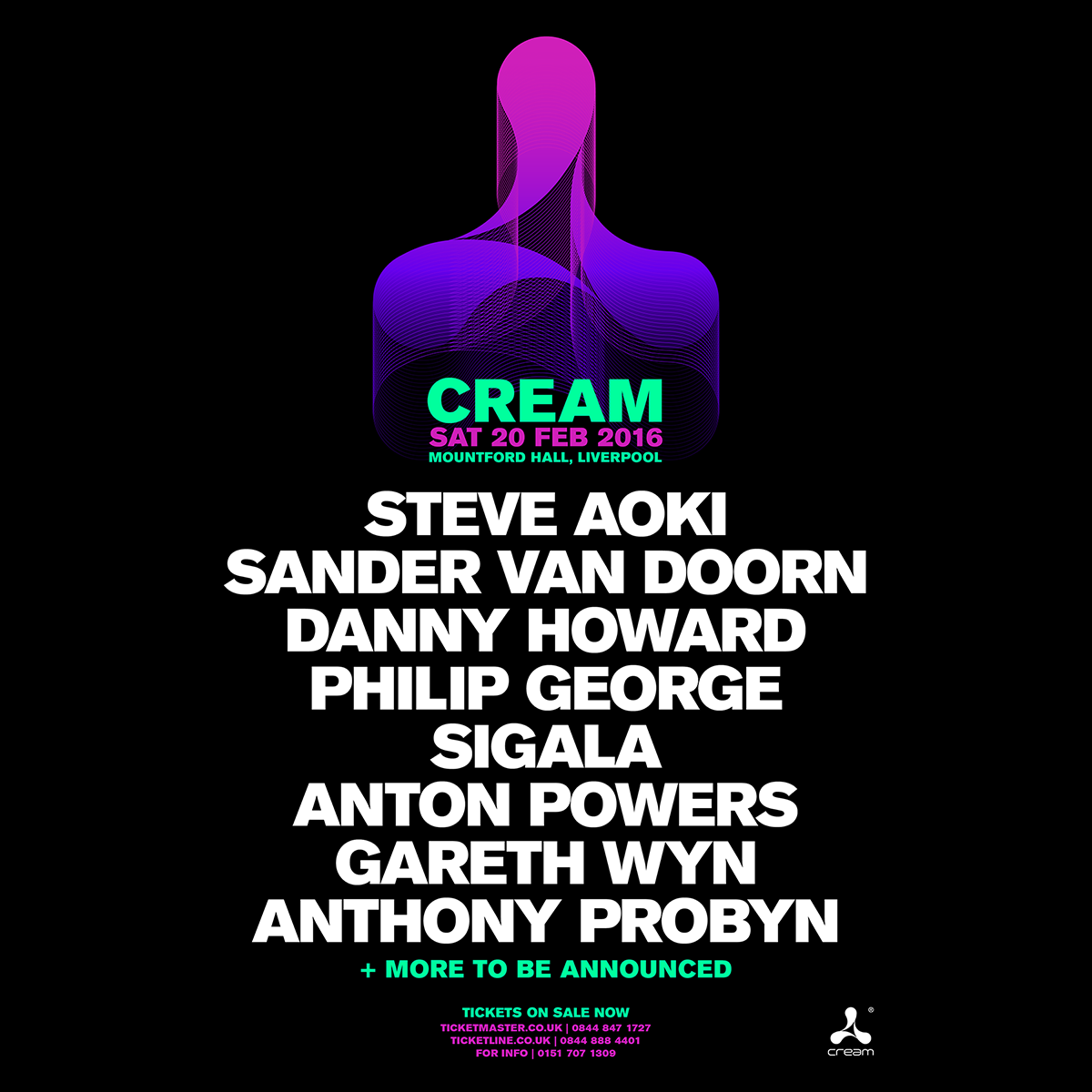 Cream Liverpool 2016