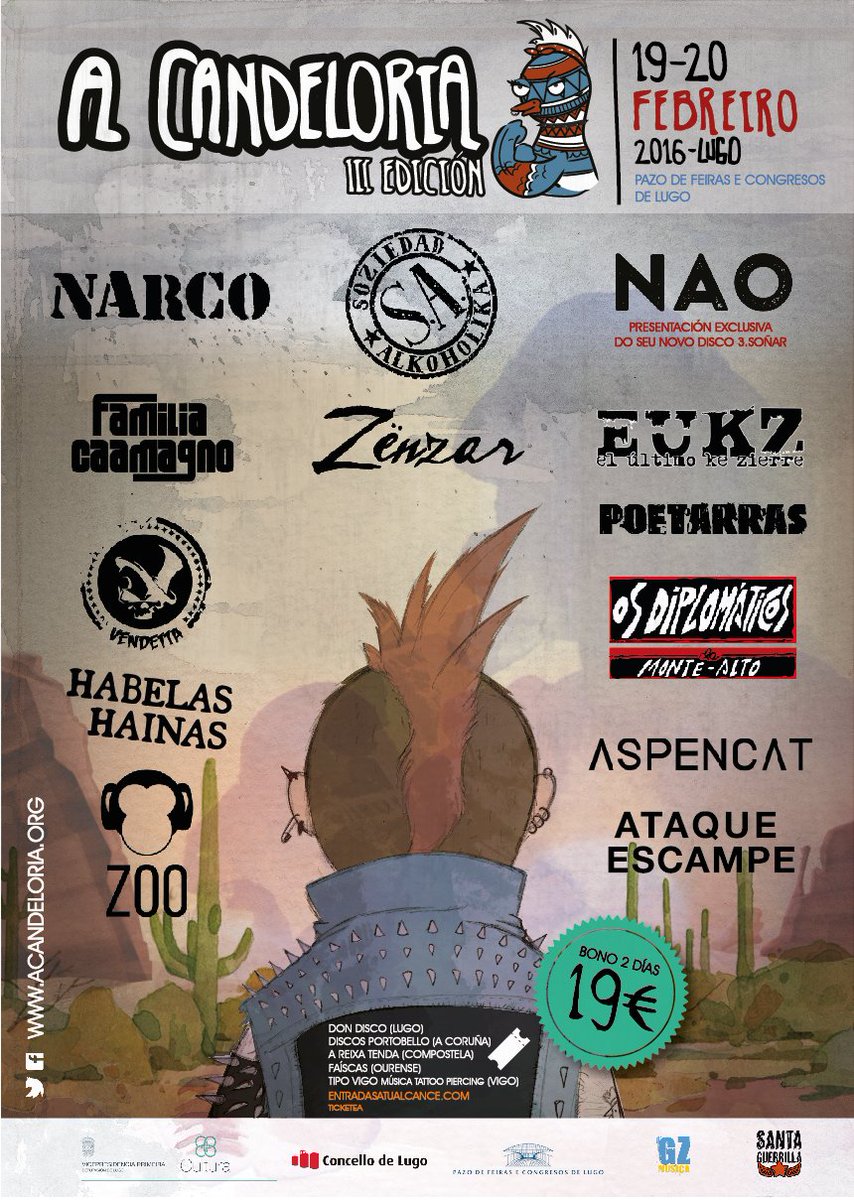 ACandeloria's tweet photo. SORTEO!! Fai RT deste tweet e seguenos para entrar no sorteo de 2 bonos (2 gañadores). Participa no Facebook tamén! https://t.co/qaV4xcwHvL
