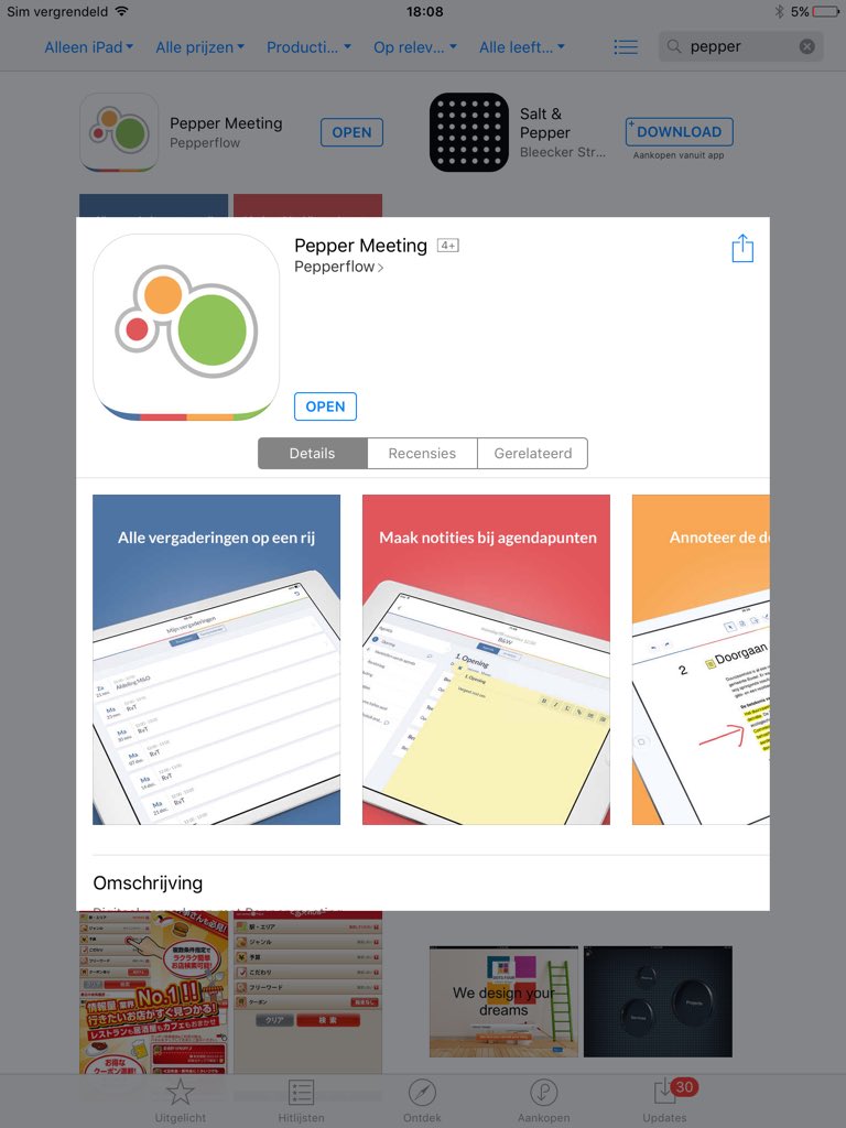 jepost's tweet photo. Pepperflow module vergaderen nu in de app app store beschikbaar voor klanten #pepperflow #begrotingsapp https://t.co/vjnBeSyVNo