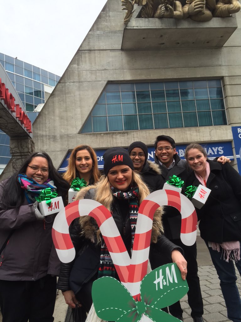 So many #HMgiftgiving winners right now! Come find us #Toronto!