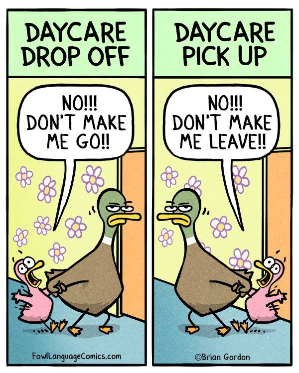 Upworthy's tweet photo. 17 hilarious #parenting comics by @fowlcomics that are your life. 😂 😂 😂https://t.co/37YS2Pi0oZ https://t.co/D4iIFtqEzd