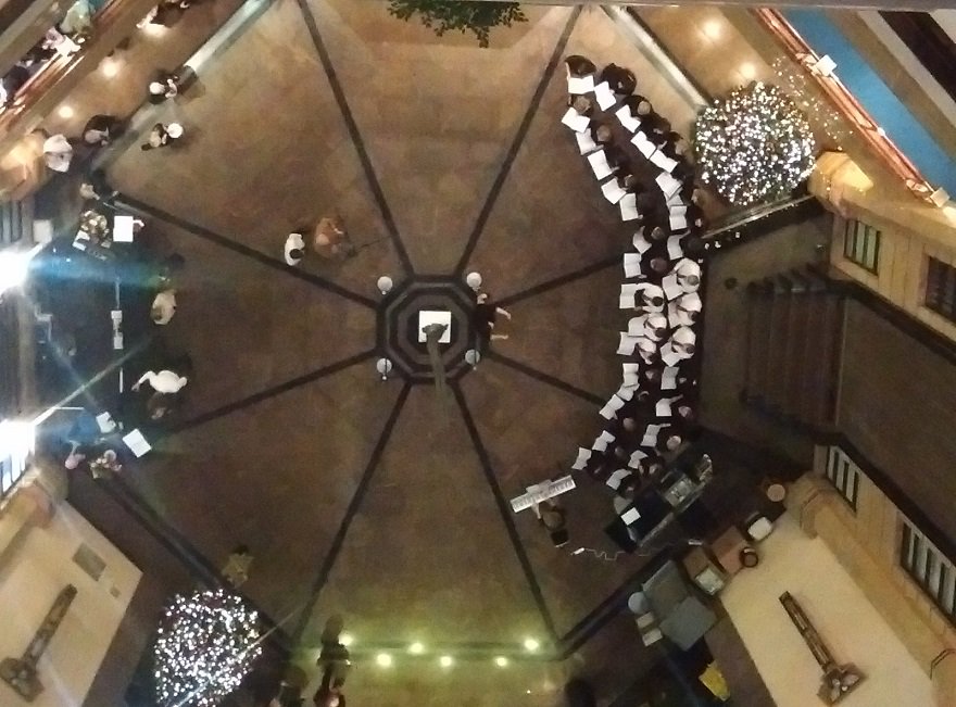 NTMA_IE's tweet photo. The NTMA popup choir in full flow in support of the @SimonCommunity #SingforSimon https://t.co/aCv3dD1VKN
