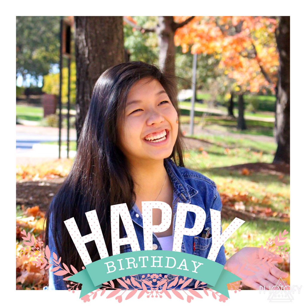 umcpsyz's tweet photo. Happy Birthday to #134 Stephanie *Aradora* Shao! https://t.co/MiUsnXPc3M