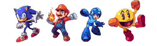 PixelProspector's tweet image. Smash Bros. Pixel Art by ~AbyssWolf
(48 characters)
pixelartus.com/post/106602220… #pixelart