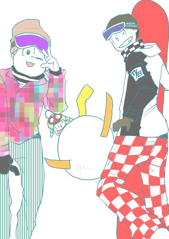 おそ松さん おそ松兄さんとトド十四でスキースノボ おそトドはボードで十四はスキーおそ松兄さん Yas 全寮推し のイラスト おそ松さん おそ松兄さんとトド十四でスキースノボ おそトドはボードで十四はスキーおそ松兄さん Yas 全寮推し のイラスト