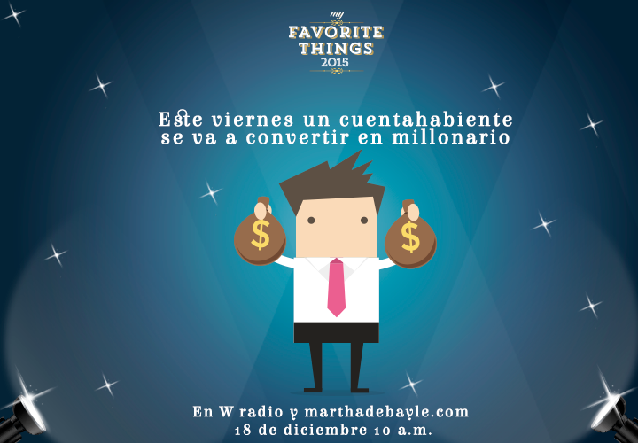 marthadebayle's tweet photo. Este viernes 10 cuentahabientes van por el #MillónDebayle! --> https://t.co/zFXyRS86D6 #MFT2015 https://t.co/sgS4KOFJy2