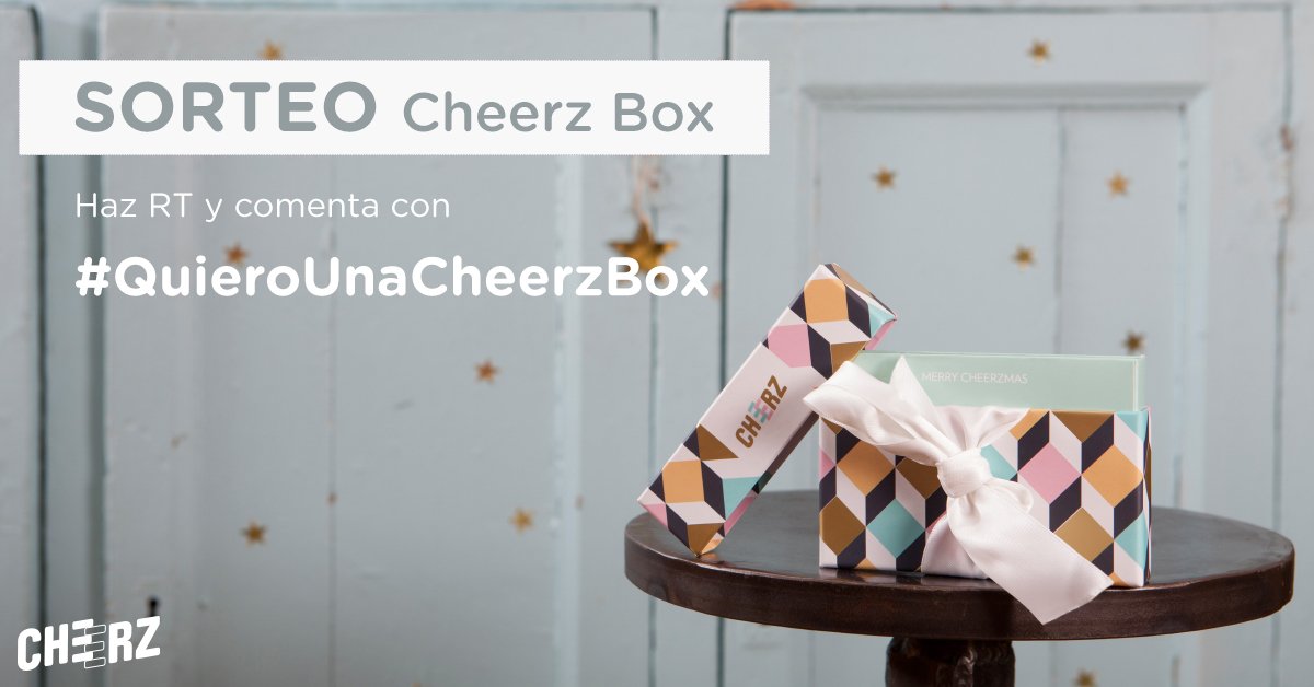 Cheerz_ES's tweet photo. SORTEO de 8 Cheerz Box
Entre todos los que:
- RT este tweet 
- Y comenten con el HT #QuieroUnaCheerzBox https://t.co/6VAx7HmBq3