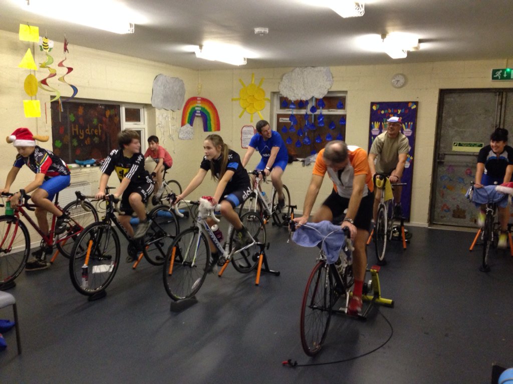 GowerRiders's tweet photo. ๐ด Another #GReat #spinning session this evening @ParcyWerin! Lots of Christmas spirit in the #painpit tonight! ๐ด๐๐
๐ https://t.co/rTaNd1wDCS