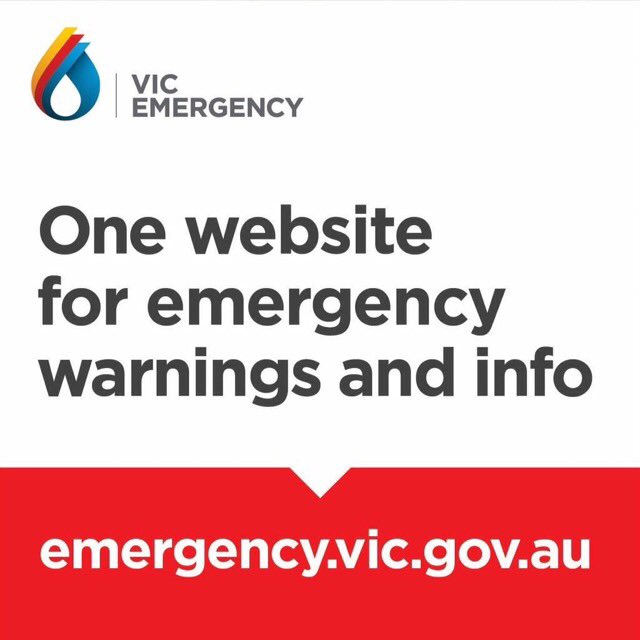 It's hot &amp; getting hotter! Visit emergency.vic.gov.au for all emergency warnings &amp; incidents in your area ☀️🚒🔥
