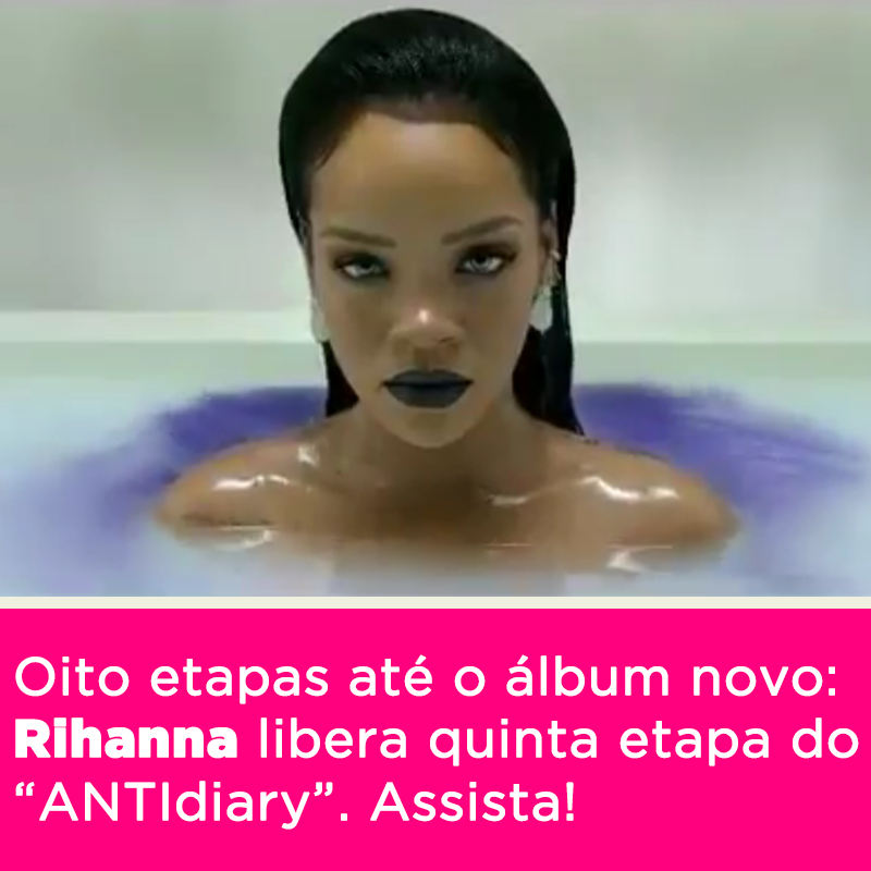POPline's tweet photo. #ANTIdiary Assista ao quinto vídeo da @Rihanna antes do lançamento do "ANTI" https://t.co/QYrilMDx6g https://t.co/na7FgUBasy