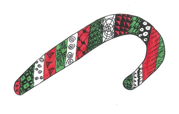 Holiday art from grade 4 student Allistar <a href="/AberfoylePS/">Aberfoyle PS</a>