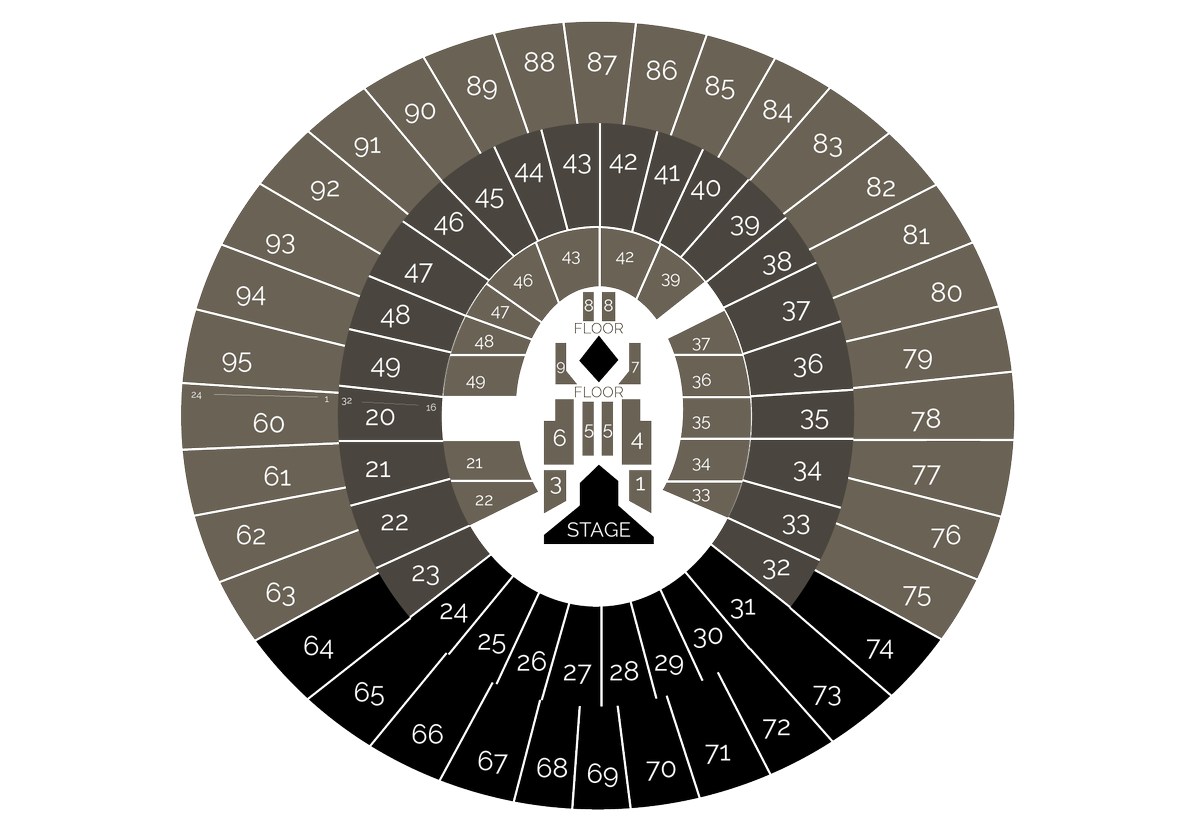 Frank Erwin Center Adele Seating Chart