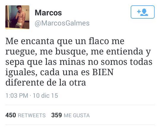 SantiVatt's tweet photo. Se llama Marcos https://t.co/65A7DELJVQ