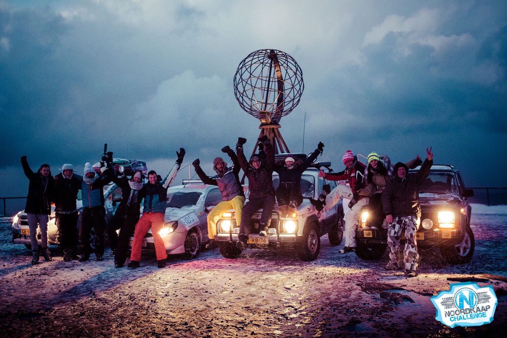 Noordkaap18's tweet photo. Yeah baby! The most extreme Noordkaap Challenge ever! Ons stop je niet, Alta we komen eraan!
#SR15 #NKC2015 https://t.co/RQdUno7j1m
