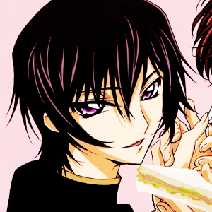 icons and headers — Lelouch Lamperouge from Code Geass: Hangyaku no