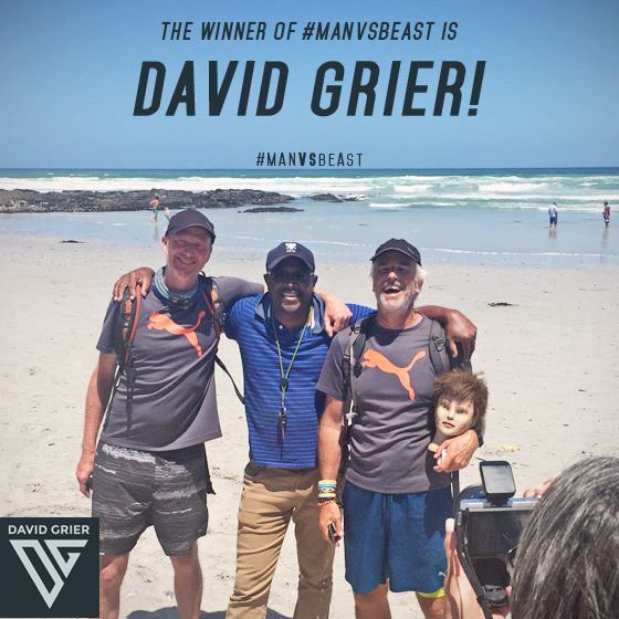 biggerthanmeZA's tweet photo. #ManVSBeast is done and the winner is @davidgrier and the huge cause the entire team has supported. Well done https://t.co/vEA5QmJk3d