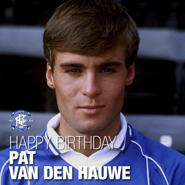 Happy Birthday to former Blues defender Pat Van Den Hauwe, who turned 55 today. 