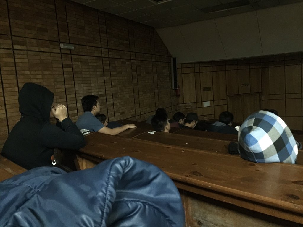 Dr_Ningi's tweet photo. Tonight we are using our lecture hall for movie show. #fundraising #Charity #AlexMed https://t.co/qGpwWc1eWJ