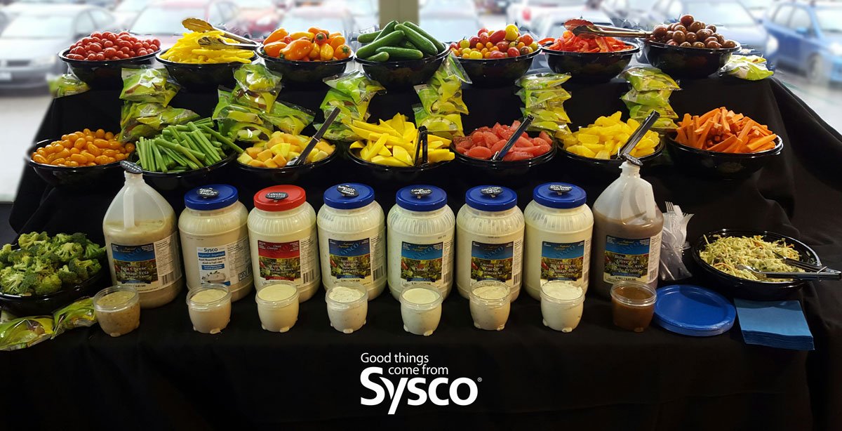 SyscoCanada's tweet photo. Supporting customers today Thank you #SunRich #FreshPro #Ventura #Mastronardi @sunsetgrown @TOfreshpoint https://t.co/yv52OjV8rL