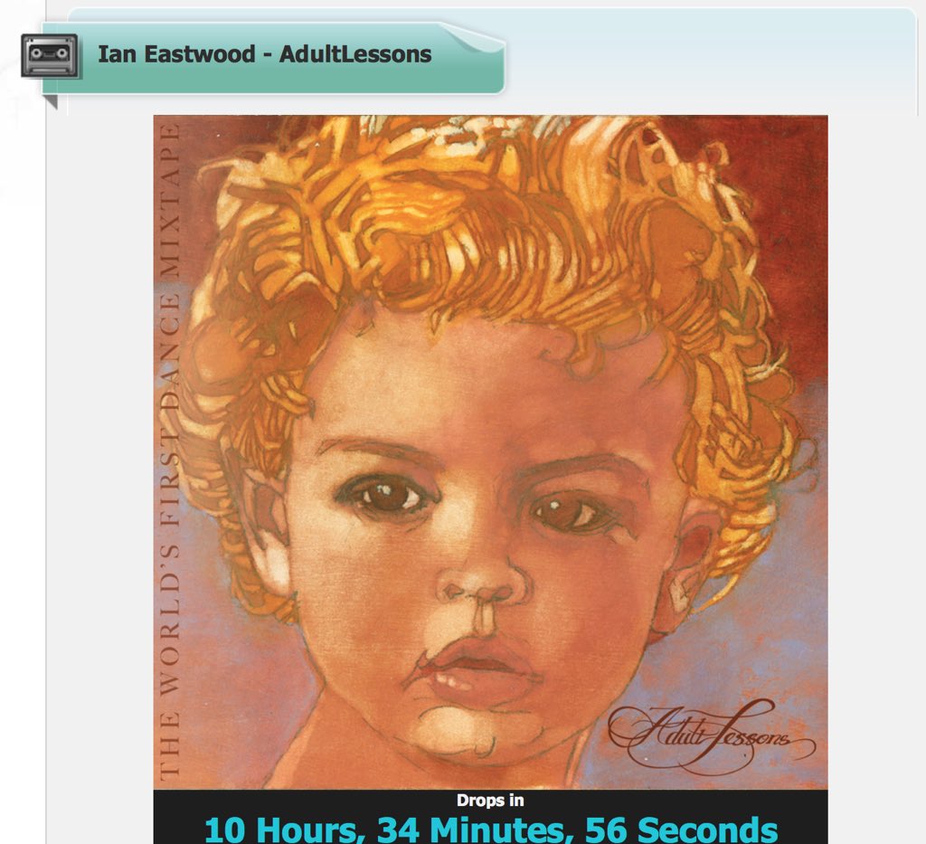 Ian_Eastwood's tweet photo. we have a mutha fuckin countdown...#adultlessons going on @DatPiff tonight. CRAZY : https://t.co/cC49MnGH3E