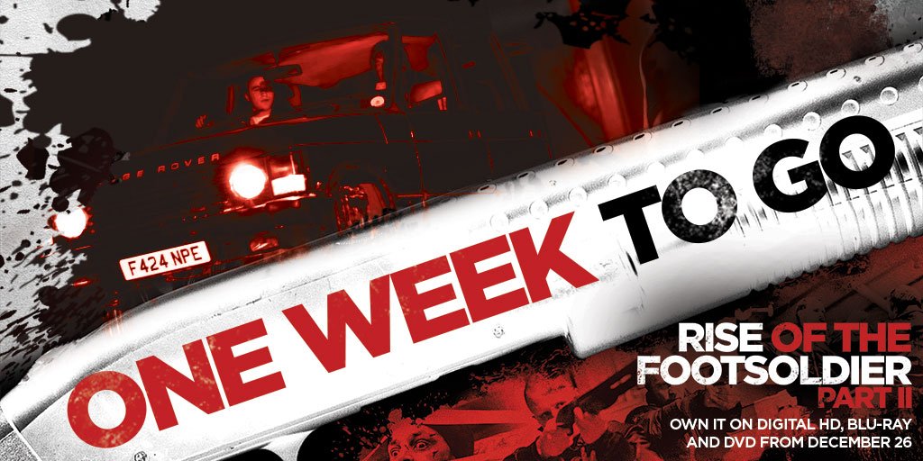FootsoldierFilm's tweet photo. Prepare for the reign. One week until #ROTF2 is yours to own on Blu-ray and DVD: https://t.co/Xwo8x2M3Tr https://t.co/66Wl4iarOK