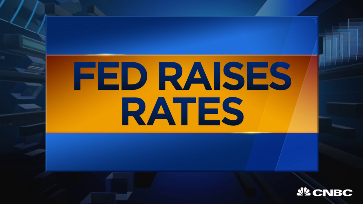 CNBCnow's tweet photo. BREAKING: FED RAISES RATES https://t.co/TGMGUaWBm7 https://t.co/utyhmwj1GB