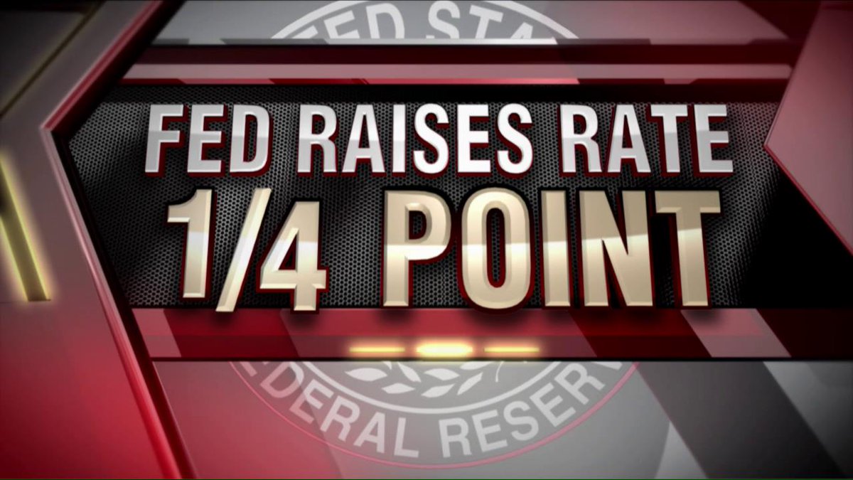 Federal Reserve raises interest rates 0.25 percent