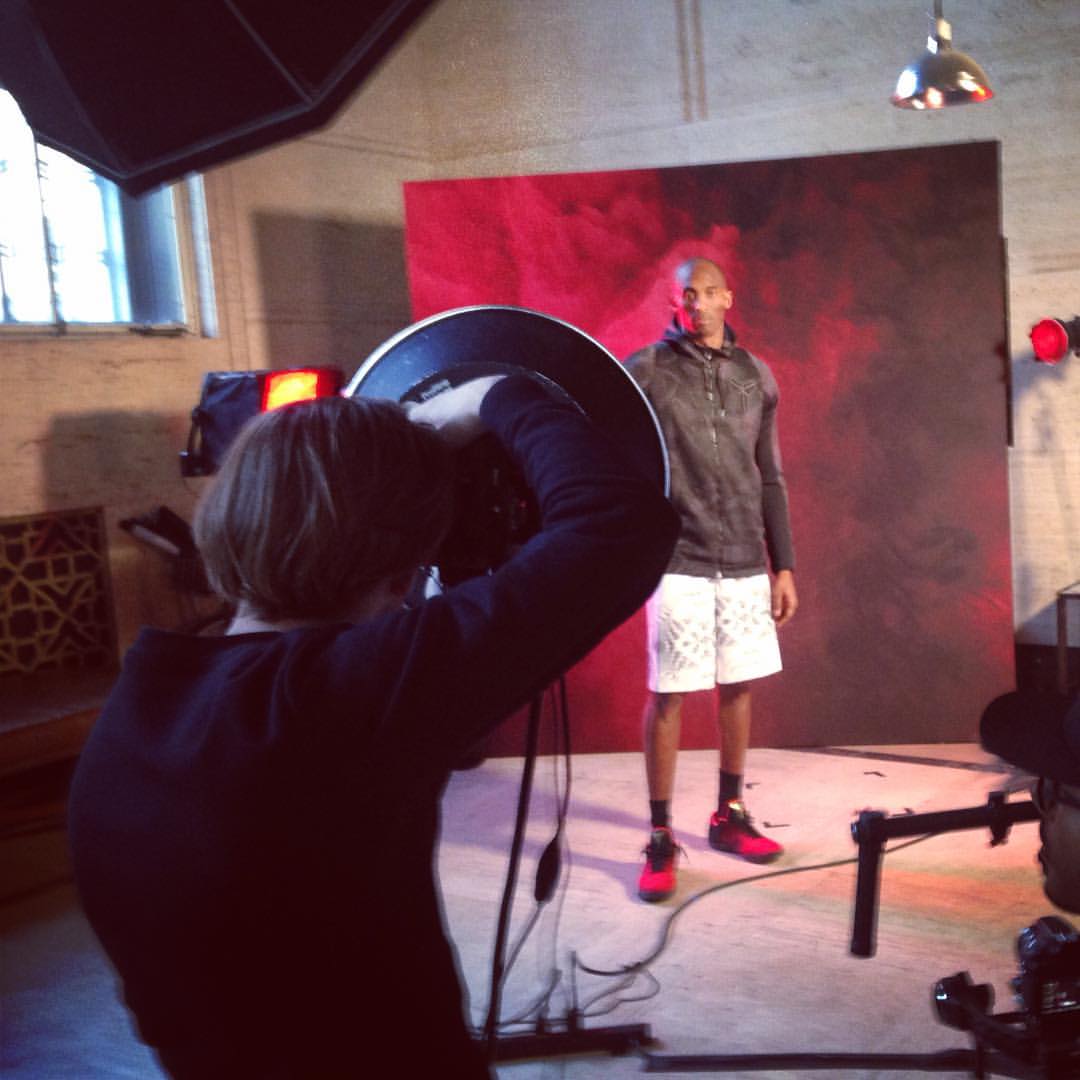 .<a href="/quentincurtat/">Van-Claude Jeandame</a> shot @kobebriant for @bestreet <a href="/nikebasketball/">Nike Basketball</a> ! Lovin' #LA #Nike #KobeXI instagram.com/p/_U8-Z5Sq4Q