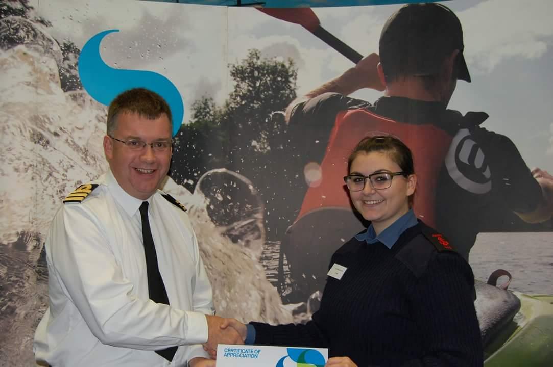 SeftonSCC's tweet photo. LC Leah - Commander Brown Award Winner
#BZ @CaptSeaCadets @GleeScc @SeaCadetsUK https://t.co/ISaGaeqNXm
