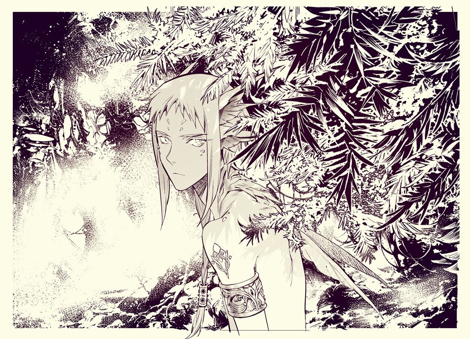 New story! 准备开始画新故事了:)。 