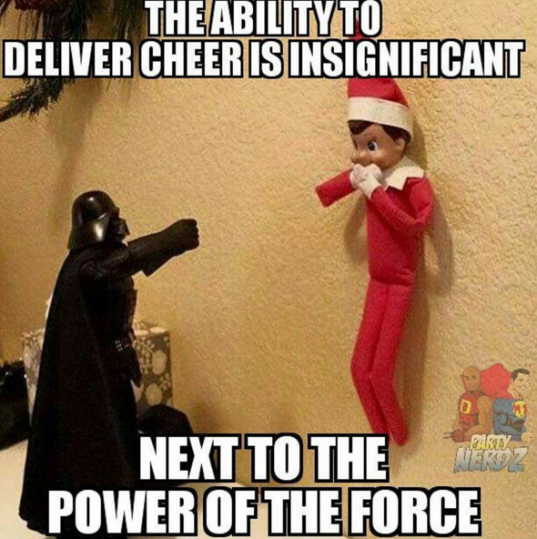 BitwiseCowork's tweet image. Are you going to see Star Wars this Friday? We can't wait!! #TheForceAwakens #ElfProblems
