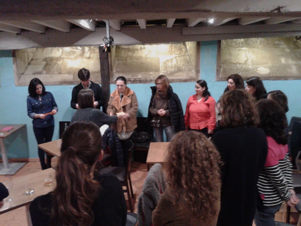 EmprendeWay's tweet photo. E agora imos coñecernos un pouco máis ;) Xenial @bossa_ca !!! Agora a pola dinámica #EmprendeWay https://t.co/TdUvWXxqRe