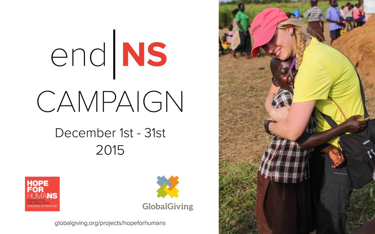 HopeHumaNS's tweet photo. Match day at @GlobalGiving! Donate $10 at the link to support children with #noddingsyndrome https://t.co/vmoBkfh9hL https://t.co/pQFpOlOVSF
