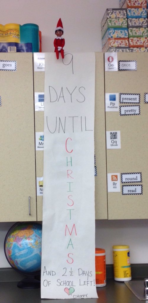 OSPiKids's tweet image. Chippy is helping us count down to Christmas!