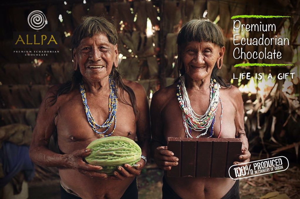 Allpasweets's tweet photo. Our Roots #Huaorani #Ecuador #Cacao #Arriba #Gourmet #organic// Info https://t.co/Q7V7xj6a1x https://t.co/Obpv3UhzTk