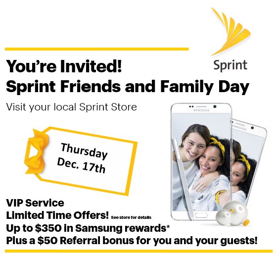 badsama's tweet photo. Hey #DC, Grab your friends and family and come to @Sprint for a VIP experience Thursday Dec 17!  #NEVIP https://t.co/uLpu0Y6jRY