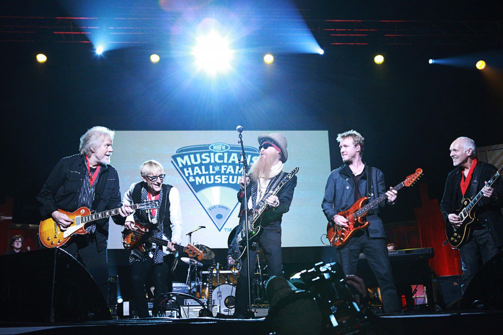 Happy birthday Billy Gibbons! 2014 Induction Show    