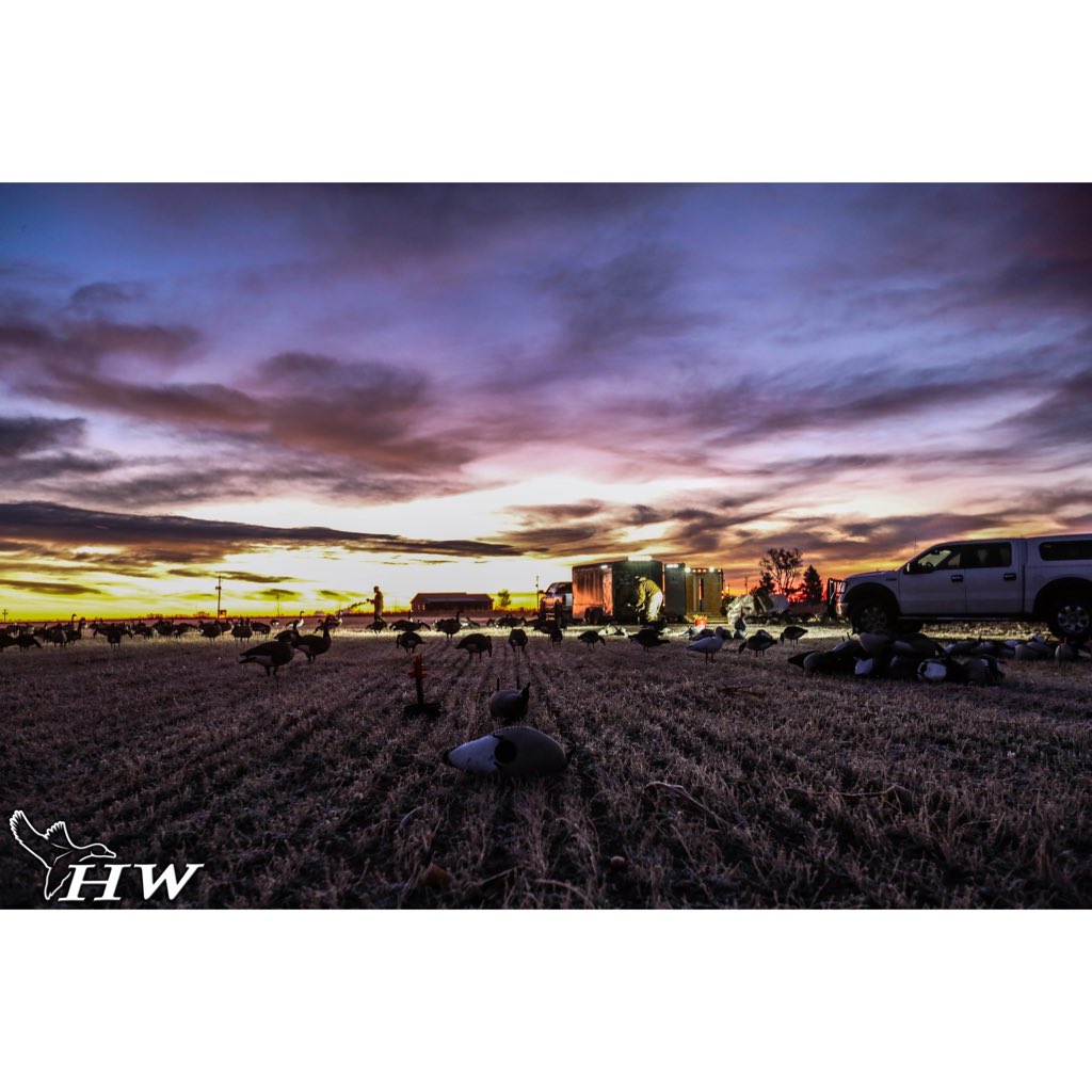 HWaterfowl's tweet photo. When the hunting is tough, mornings like this offer perspective and appreciation for their blessings. @CountyToppers https://t.co/aPv2Go9yaO