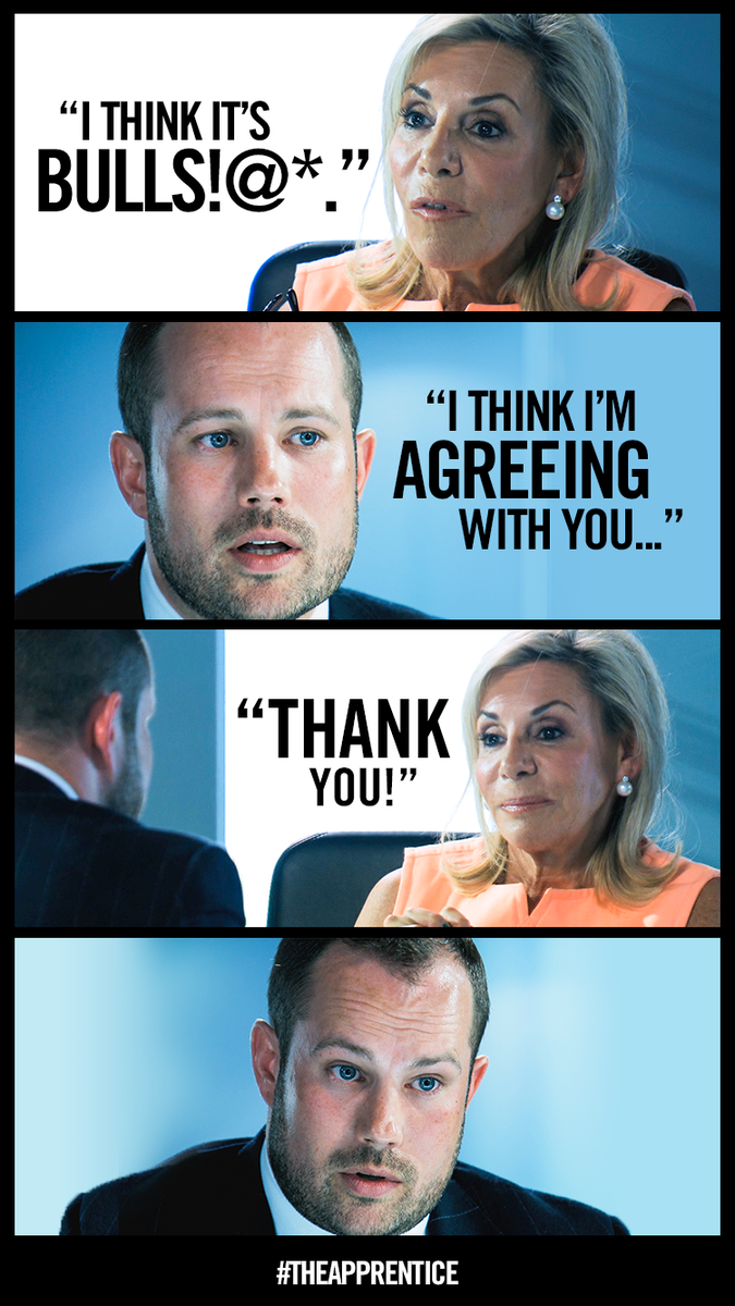bbcapprentice's tweet photo. Ouch. #theapprentice https://t.co/lW3TTAe4MH