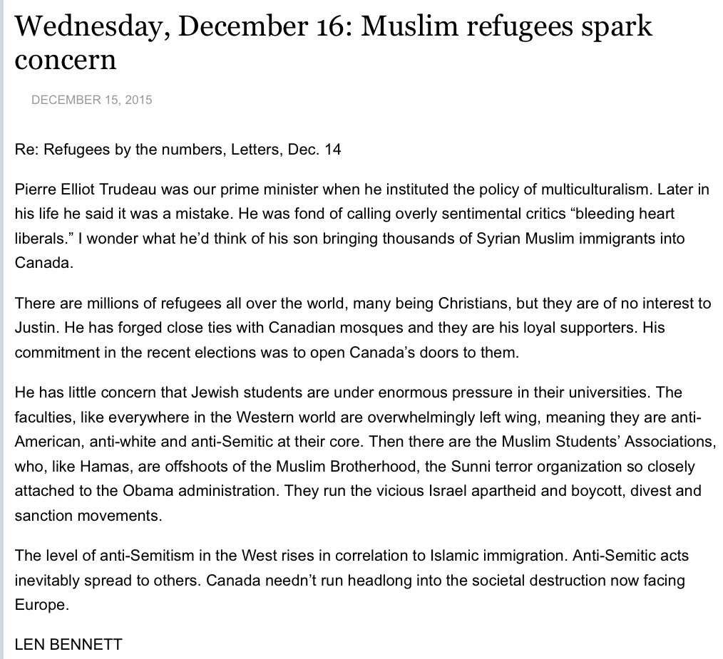 schtev69's tweet image. Vancouver Sun: "Anti-Semitism in the West rises in correlation to Islamic immigration" #WelcomeToCanada #vanpoli