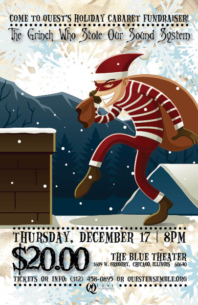 QuestTheatre's tweet photo. Don't try to sneak into a seat tomorrow night! Purchase a ticket to the cabaret now at https://t.co/Wj006mN21J https://t.co/9KAl4uBcar