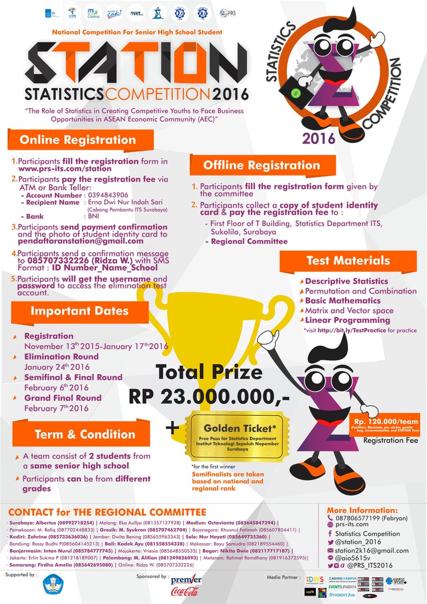 JatengEvent's tweet photo. For high school students. Register your team and let's Join STATION 2016 
(https://t.co/sg9dtFsX2r) @STATION_2016 https://t.co/C0ImDKnXc3