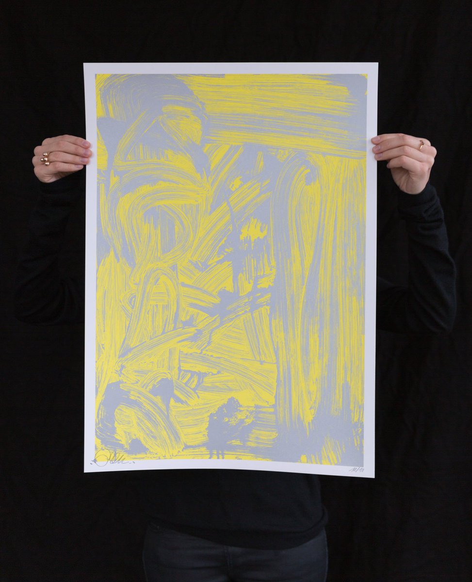 AVAILABLE NOW: „Feelin-Ssp“ new limited edition by Pablo Tomek. Small Edition of 10. drawaline.de/products/pablo…