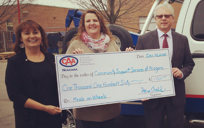 CAANiagara's tweet photo. We were delighted to raise more than $1,000 this Christmas for the Meals on Wheels program! #CAAcommunity https://t.co/UvE3nOqicK