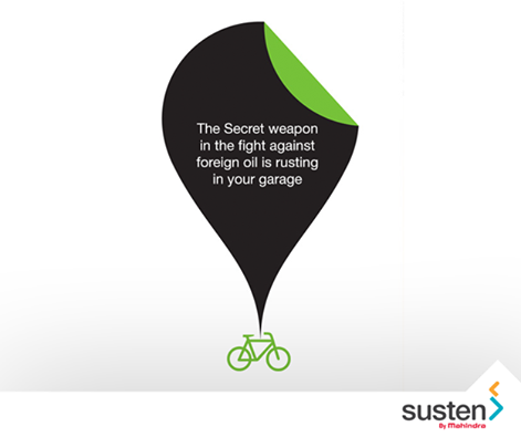 MahindraSusten's tweet photo. Choose to walk or ride a bicycle to nearby places. #SwitchToClean #CleanEnergy #Bicycle #Health https://t.co/tyDN52KPbY