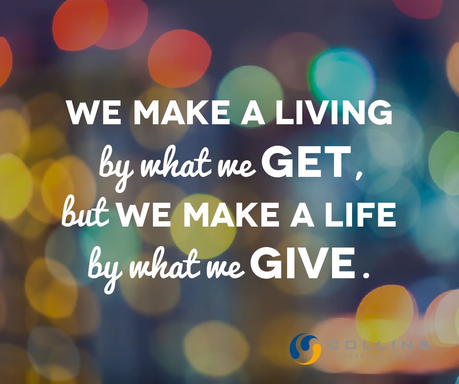 actionhappiness's tweet photo. We make a living by what we get, but we make a life by what we give ~ Winston Churchill https://t.co/e1fZA2XrFq