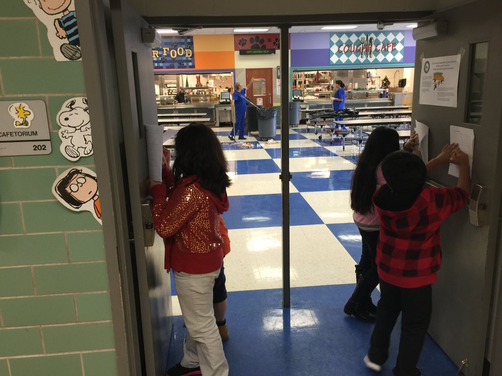 CobbElem's tweet photo. Cobb 3rd graders having a Math scavenger hunt in the building.  Thank you Ms. Bader, Ms. DeLaFuente &amp; Ms. Wilkerson https://t.co/mkcLRMGO3F