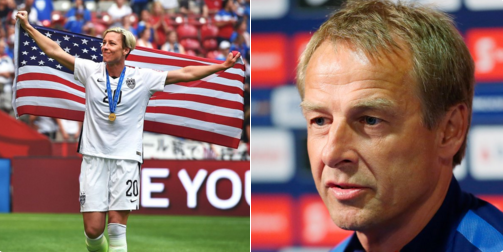 espn's tweet photo. Abby Wambach wants Klinsmann fired, blasts him for adding "a bunch of these foreign guys." https://t.co/YbTpXynmDf https://t.co/lsdby0dJJm