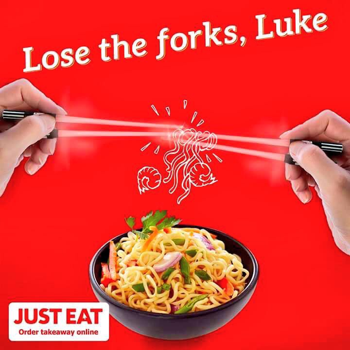 YoYoNoodleSoton's tweet photo. let the taste of noodles awaken the force in you. #StarWarsForceAwakens #yoyonoodle https://t.co/eX5i2uDgwT